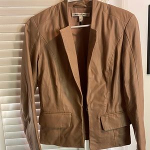 Twenty8Twelve Tan Leather Jacket